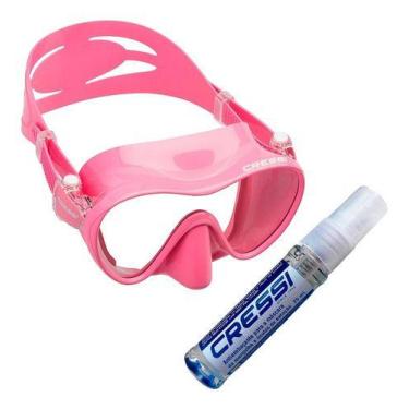 Imagem de Máscara De Mergulho Cressi Frameless - Cressi, Rosa, único