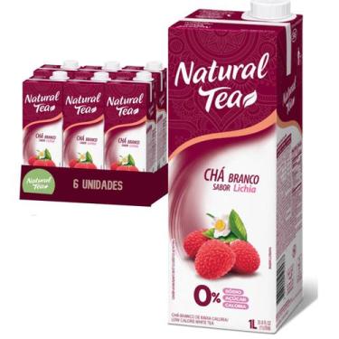 Imagem de Chá Branco com Lichia NATURAL TEA  1L (6 Litros)