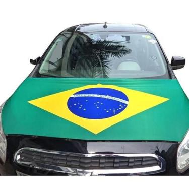 Imagem de Bandeira Do Brasil Capo De Carro Copa Do Mundo 2022 Leveza