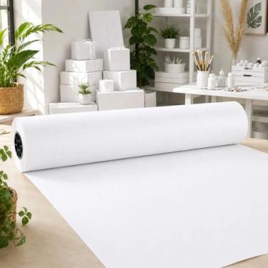 Imagem de Bobina Papel Offset 40g Branco Seda Rolo Sulfite 60cm X 100m - Fofinho