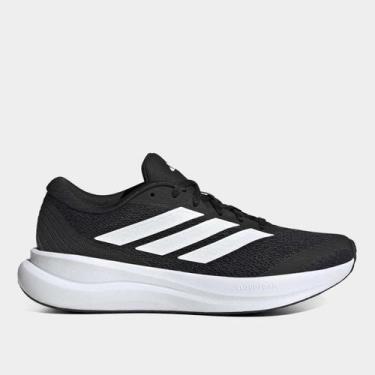 Imagem de Tênis Adidas Runfalcon 6 Feminino, Preto, Branco, 34