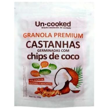 Imagem de Granola de Castanhas Germinadas com Chips de Coco Sem Glúten Uncooked 