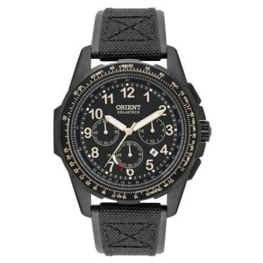 Imagem de Relógio Masculino Orient SR Elite Air Solartech Cronógrafo Preto MPSNC