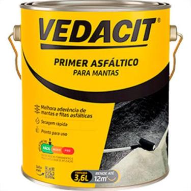 Imagem de Vedacit Primer Asfaltico 3,6Lt