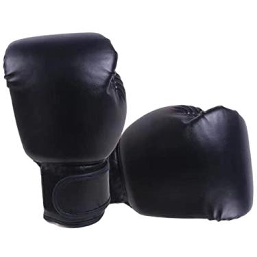 Imagem de Newmind Luvas de boxe para adultos e crianças, luvas de treinamento de kickboxing, luvas de saco pesado, luvas de saco de pancada para boxe, Muay Thai, MMA, criança negra