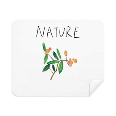 Imagem de 2 peças de tecido de camurça para limpeza de tela com pintura natural