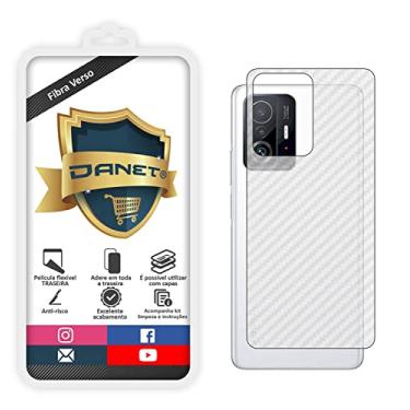 Imagem de Pel�cula De Gel Fibra Traseira Danet Para Xiaomi Mi 11T E 11T Pro Film Fibra de Carbono Verso
