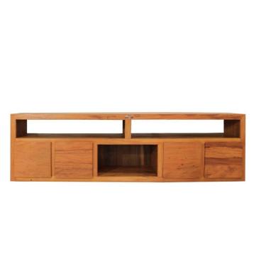 Imagem de Rack Milão Grande 2,20m Para Tv de 75`` - Peroba Rosa