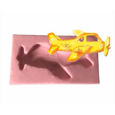 Imagem de Molde De Silicone Avião