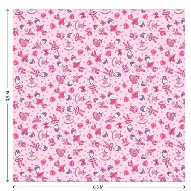 Imagem de Tecido Tricoline Estampado Poliana 2672 V.1 - 1,50m de Largura