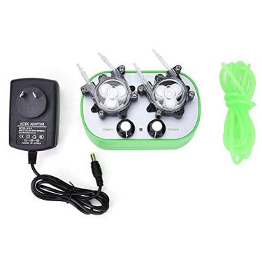 Imagem de Yanmis Bomba peristáltica, bomba 100-240V G728-2 bomba peristáltica automática mini bomba auto-escorvante cabeças de bomba dupla ((10~33ml/min) 2(G728-2-1))