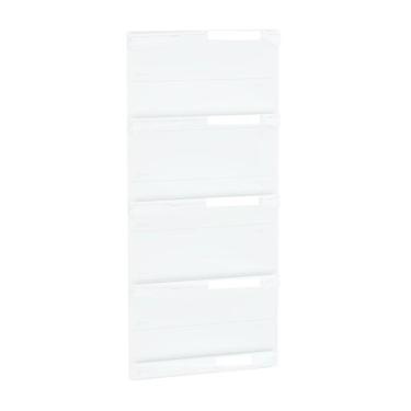 Imagem de Kit 5 Bandejas Para Gondola Canto 196 Flex 60 Branco SPEtiqu