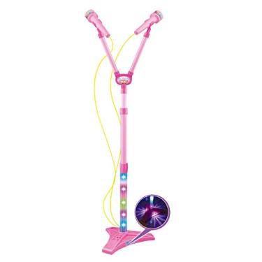 Imagem de Karaoke Infantil Microfone Duplo Rosa, Importway