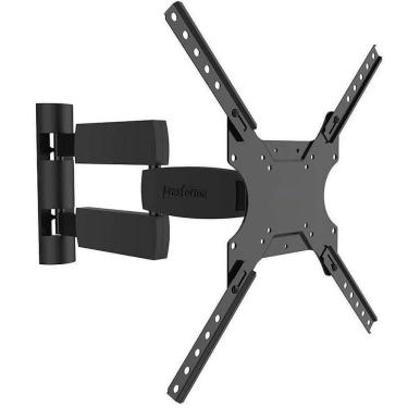 Imagem de Suporte de Parede Tri-Articulado para TV 23 a 55 Pol Preto BRASFORMA