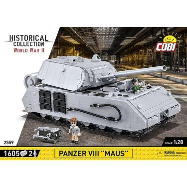 Imagem de Cobi 2559- Tanque Militar Alemao Panzer Viii Blocos Para Montar Com 1605 Pcs