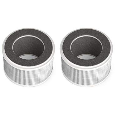 Imagem de Nispira Substituição de filtro de ar HEPA compatível com hOmeLabs 3 em 1 compacto ionizado HEPA purificador de ar compacto, 2 pacotes (não compatível com outras marcas, mas apenas purificador de ar compacto da Homelabs)