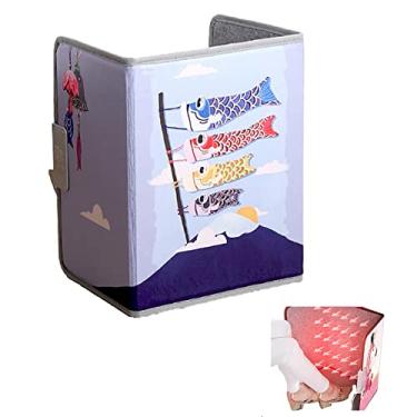 Imagem de Yajun Almofada de calor elétrica aquecedor de pés radiador de segurança portátil pequeno inteligente fácil de operar aquecimento doméstico, azul