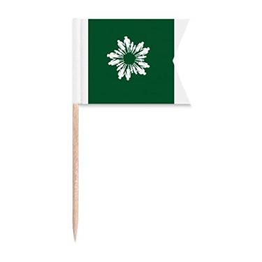 Imagem de Around Hand Family Unity Art Deco Presente Moda Palito Bandeiras Marcação para Bolo Festa Comida Prato de Queijo