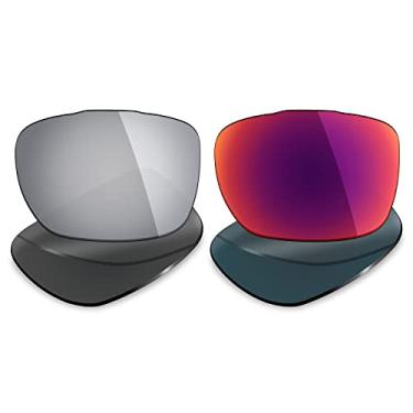 Imagem de Mryok 2 pares de lentes polarizadas de substituição para óculos de sol Oakley TwoFace – Opções