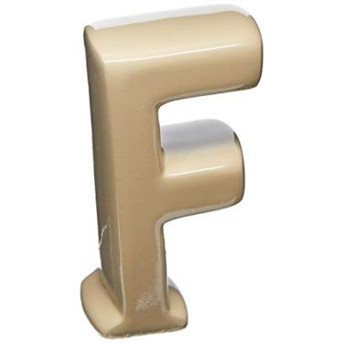 Imagem de Letra F Decorativa Ceramicas Pegorin Sands