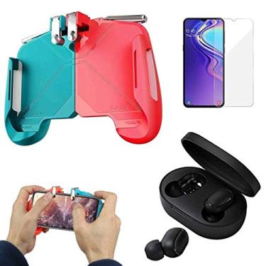 Imagem de Kit Gamer Controle para Galaxy M31 / Fone de ouvido Air Dots/Pel Vidro