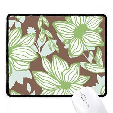 Imagem de Tapete de borracha para jogos com borda costurada verde e marrom