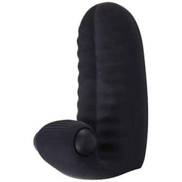 Imagem de Dedeira dupla texturizada com vibração - Abbot Black Pretty Love