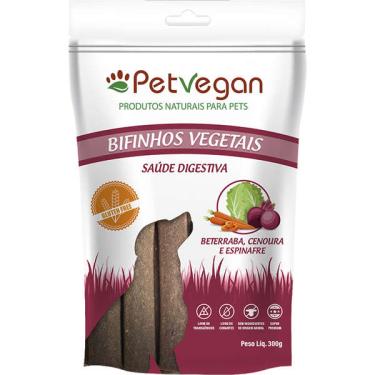 Imagem de Bifinho PetVegan para Cães Sabor Beterraba e Cenoura - 300g