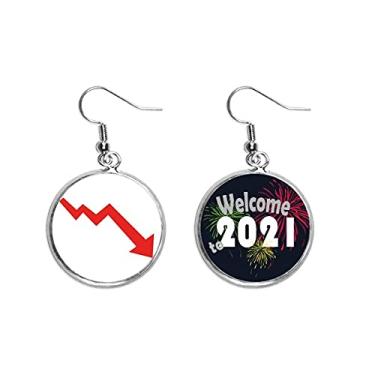 Imagem de Stock Securities Bear Market Down Early Warning Ear Pendants Jewelry 2021 Blessing
