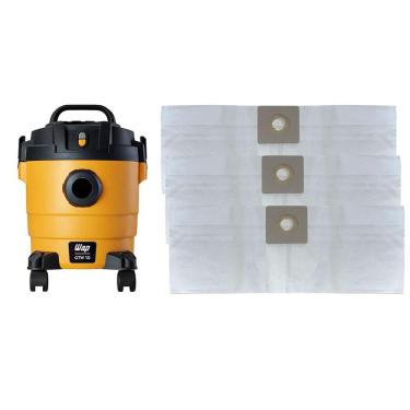Imagem de Kit 6 Sacos Descartáveis Aspirador Pó Wap Gtw 10