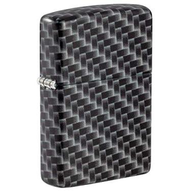 Imagem de Zippo Design de fibra de carbono 540 cores bolso mais leve, preto, tamanho único