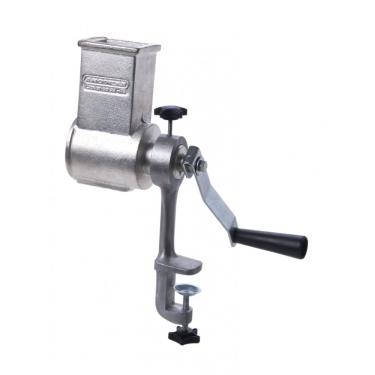 Imagem de Ralador de queijo manual a manivela ferro chocolate anodilar