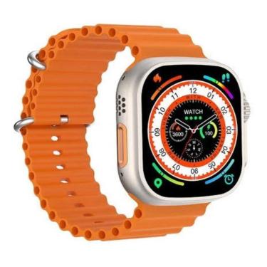 Imagem de Relogio Inteligente Smart Watch Hw8 Ultra Max Troca Pulseira Oceano Masculino Feminino Esportivo-Unissex