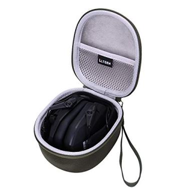 Imagem de LTGEM Capa para protetores de ouvido Walker's Razor Slim - Bolsa protetora de viagem para armazenamento rígido (verde)