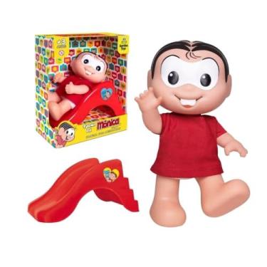 Imagem de Boneca Turma da Mônica Mini Escorregador 19 Cm Escorrega, Samba Toys 1110, +3 Anos - 148307