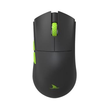 Imagem de Darmoshark Mouse Para Jogos Sem Fio M3SPRO, Tri-Mode 2.4/Usb-C/Bluetooth Mouse Até 26KDPI, Sensor Óptico Paw3395, Peso Leve De 54G, 5 Botões Programáveis, Duração Da Bateria De 500Mah,Preto