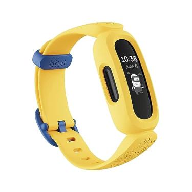 Imagem de Fitbit Rastreador de atividades Ace 3 para crianças a partir de 6 anos, edição especial dos Minions, amarelo, tamanho único
