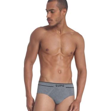 Imagem de Cueca masculina slip sem costura Lupo 