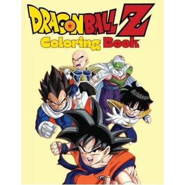 Imagem de Dragon Ball Z coloring book for kids: coloring of iconic characters: Goku, Vegeta, Piccolo, and other Z Fighters