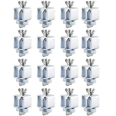 Imagem de Pacote com 16 braçadeiras de soldagem de bumbum – Pequenas braçadeiras de soldagem automotivas para soldagem de borda a borda