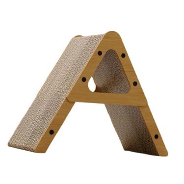 Imagem de Generic Arranhador para gatos, exclusivo, almofada vertical para arranhar, papelão, placa para arranhar para gatos internos, brincar, Um tipo