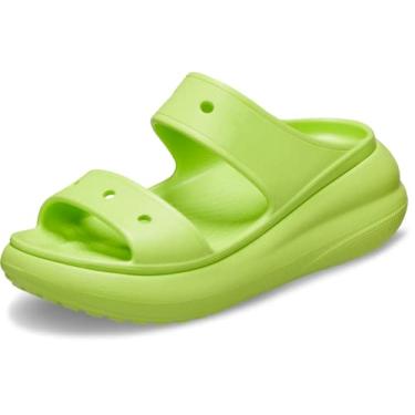Imagem de Crocs Sandália unissex clássica, Limeade, 43