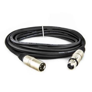 Imagem de Cabo XLR Macho x XLR Balanceado Profissional - 10 Metros - CIRILO CABO