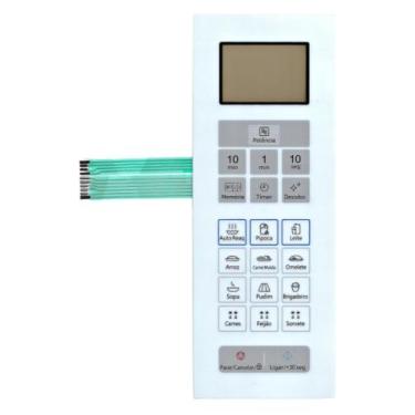 Imagem de Membrana teclado Para Microondas Panasonic Nnst 35 Hwru Branca - TND