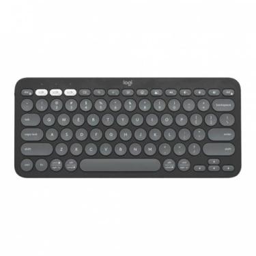 Imagem de Teclado Sem Fio Logitech, Bluetooth e USB, Pebble Keys 2 K380s, Easy-S