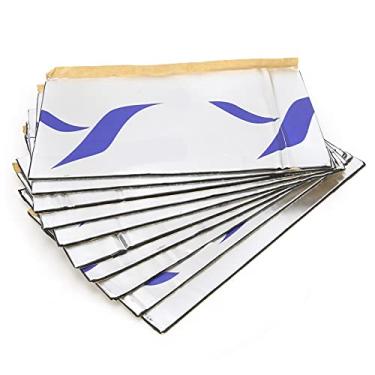 Imagem de 10pcs 2mm Placa de Parada de Choque de Espuma de Isolamento Acústico Térmico - Universal, Excelente Absorção de Som e Resistência à Vibração, à Prova de Umidade, Não Inflamável,