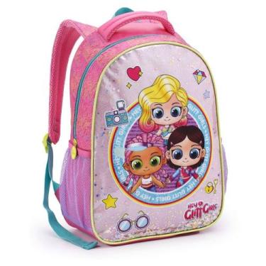 Imagem de Mochila Escolar Meninas Boneca Confete Seanite 