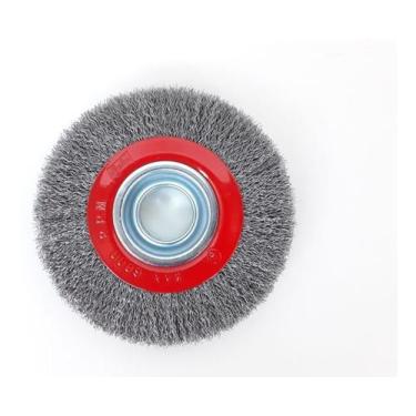 Imagem de Escova Circular Aço Carbono 6 X 3/4 P/moto Esmeril - DISFLX