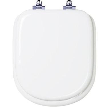 Imagem de Tampa de Vaso Almofadado com Amortecedor Life Branco para bacia Celite