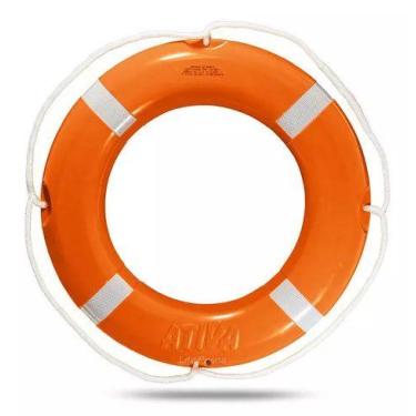 Imagem de Boia Salva Vidas Classe I 70cm 4,0kg Ativa Homologada